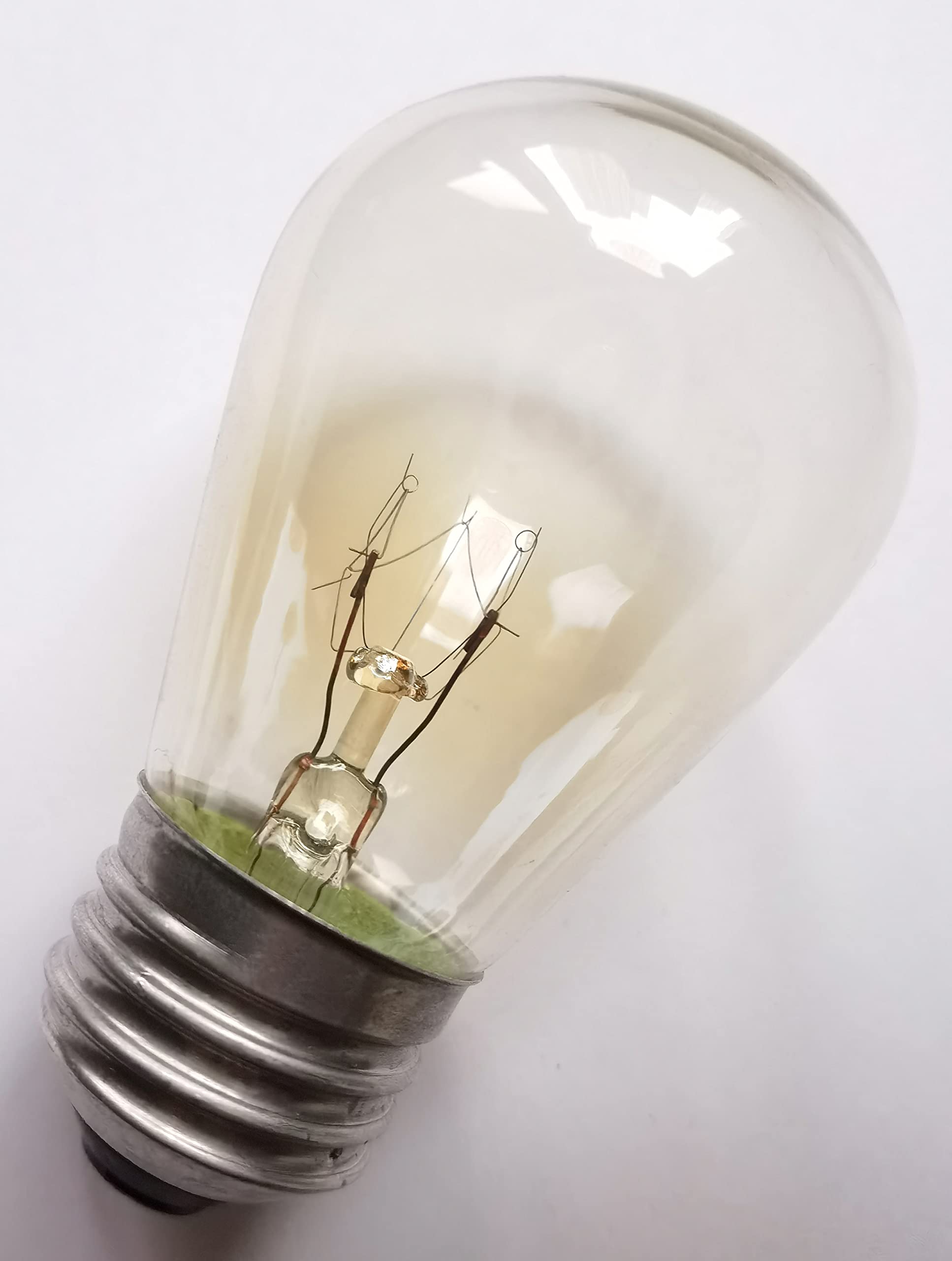 S14 LED String Light Bulbs 2W Clear Replacement Bulbs E26 25 Pack