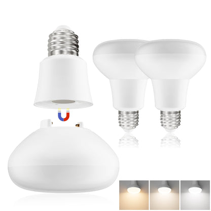 BR30 LED Flood Light Bulb 65W Equivalent 1000LM 3 Color Dimmable 2 Pack