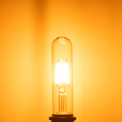 T10 T30 LED Tube Bulb 6W 60W Equivalent Cool White Dimmable 4 Pack