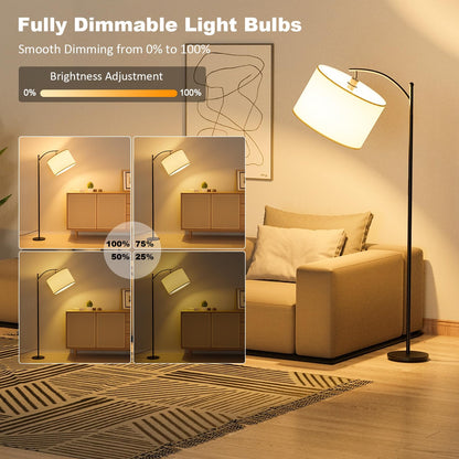 E26 LED Edison Bulb 4W 40W Equivalent Warm White 2200K Dimmable 4 Pack