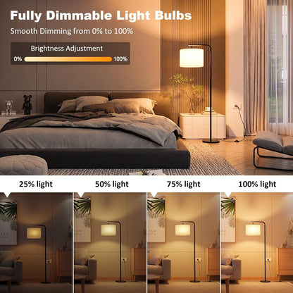 E26 LED Edison Bulb 4W 40W Equivalent Warm White 2200K Dimmable 2 Pack